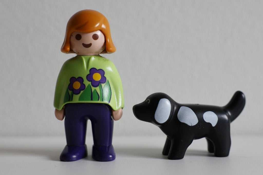 Playmobil 123 vrouw met hond wandelen, Kinderen en Baby's, Speelgoed | Playmobil, Ophalen of Verzenden