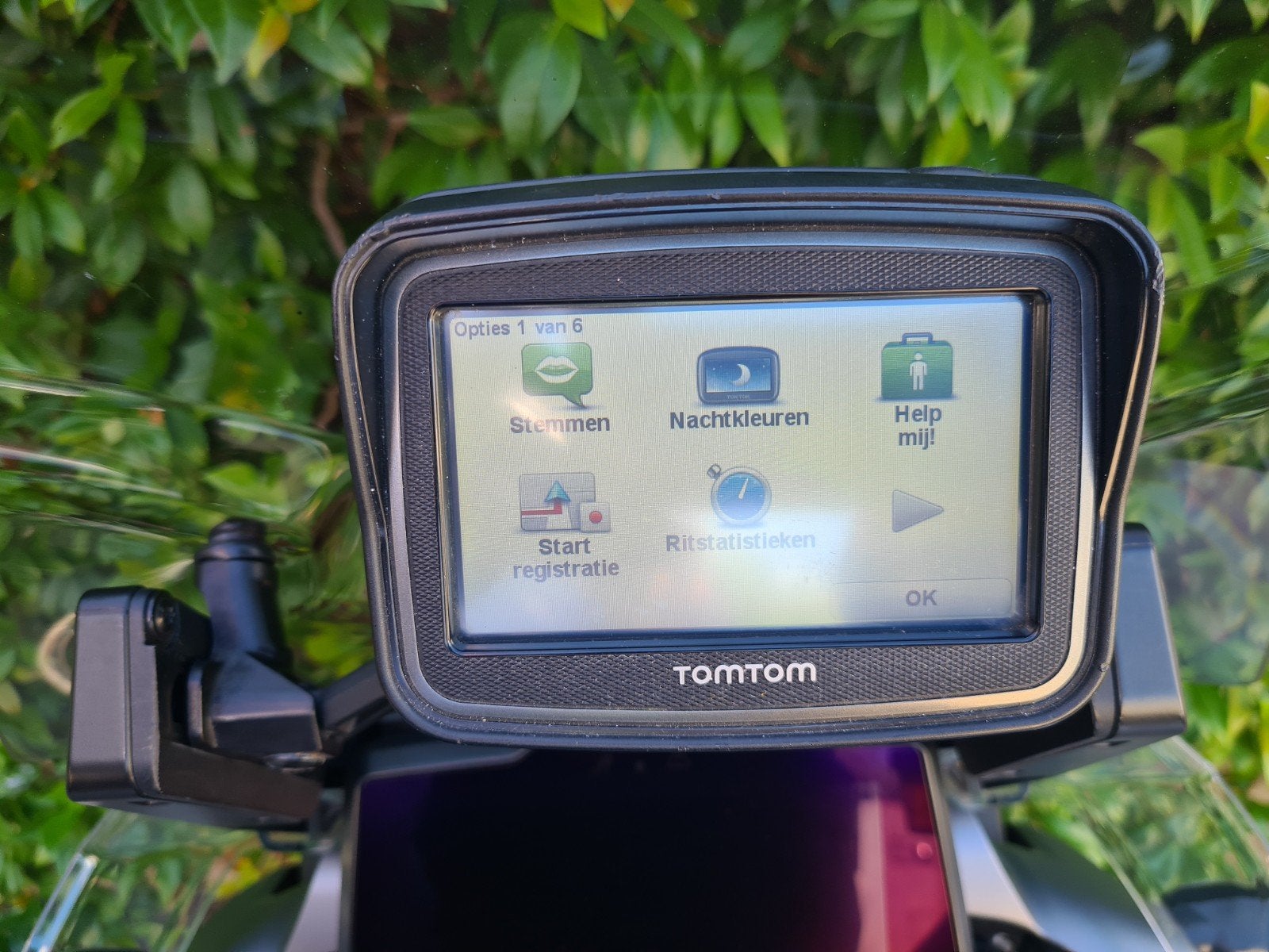 TomTom Rider 400 motorfiets navigatiesysteem, Motoren, Ophalen of Verzenden, Gebruikt