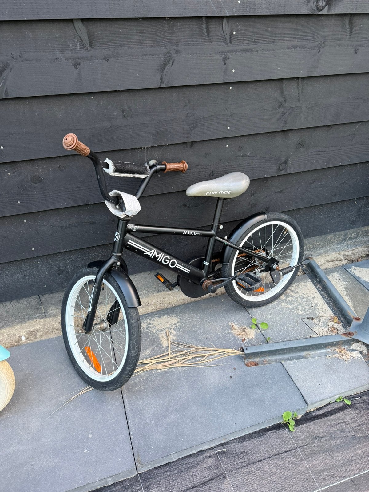 Amigo BMX Fun Ride 16 inch fiets, Ophalen, Terugtraprem, Staal, 16 tot 20 inch