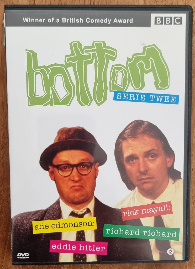 DVD Bottom - serie twee - IZGST, Ophalen of Verzenden, Zo goed als nieuw, Komedie, Seizoen 2