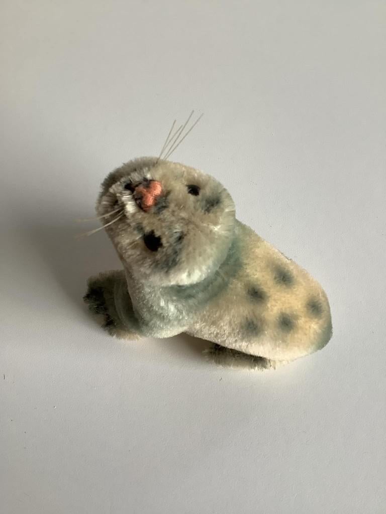 vintage Steiff zeehondje "Robby", Antiek en Kunst, Ophalen of Verzenden