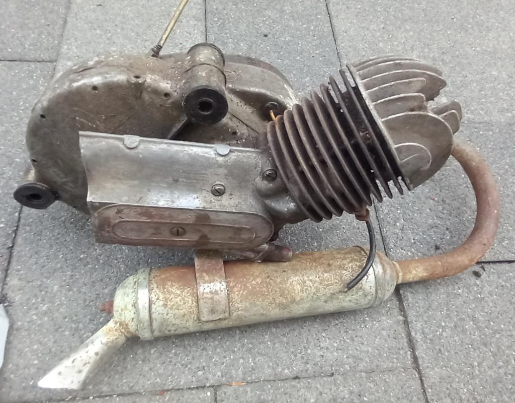 Berini m21 motorblokje oldtimer bromfiets, Ophalen of Verzenden, Gebruikt, Blok, Overige merken