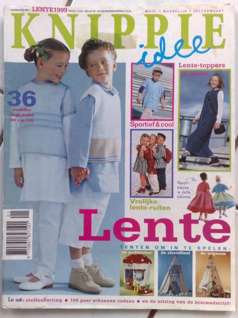 Knippie leuke patronen lente 1999, Verzenden, Kind, Knippie