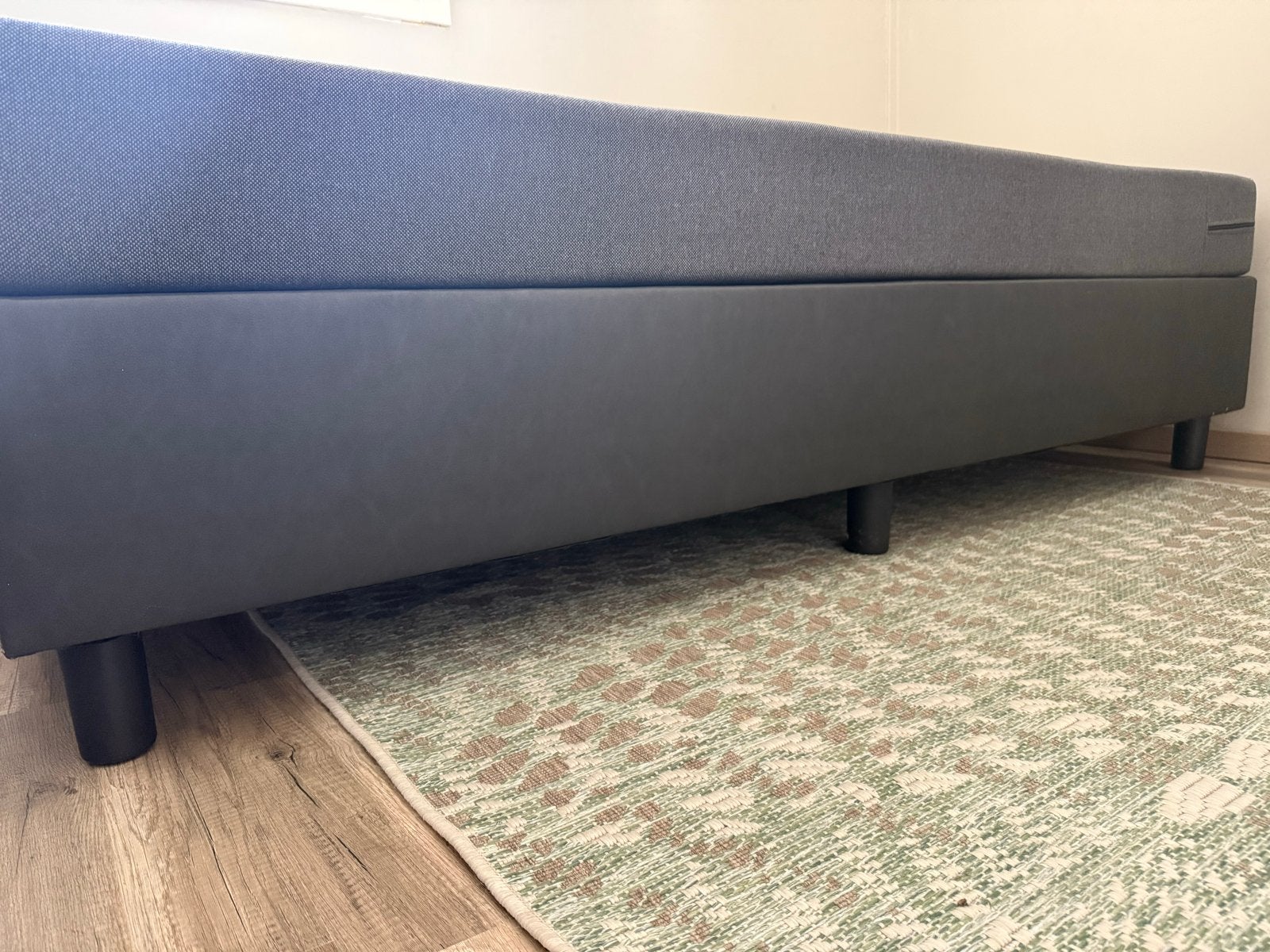 Eenpersoons boxspringbed - zo goed als nieuw, Huis en Inrichting, Slaapkamer | Bedden, Ophalen, 90 cm, Eenpersoons, Zo goed als nieuw
