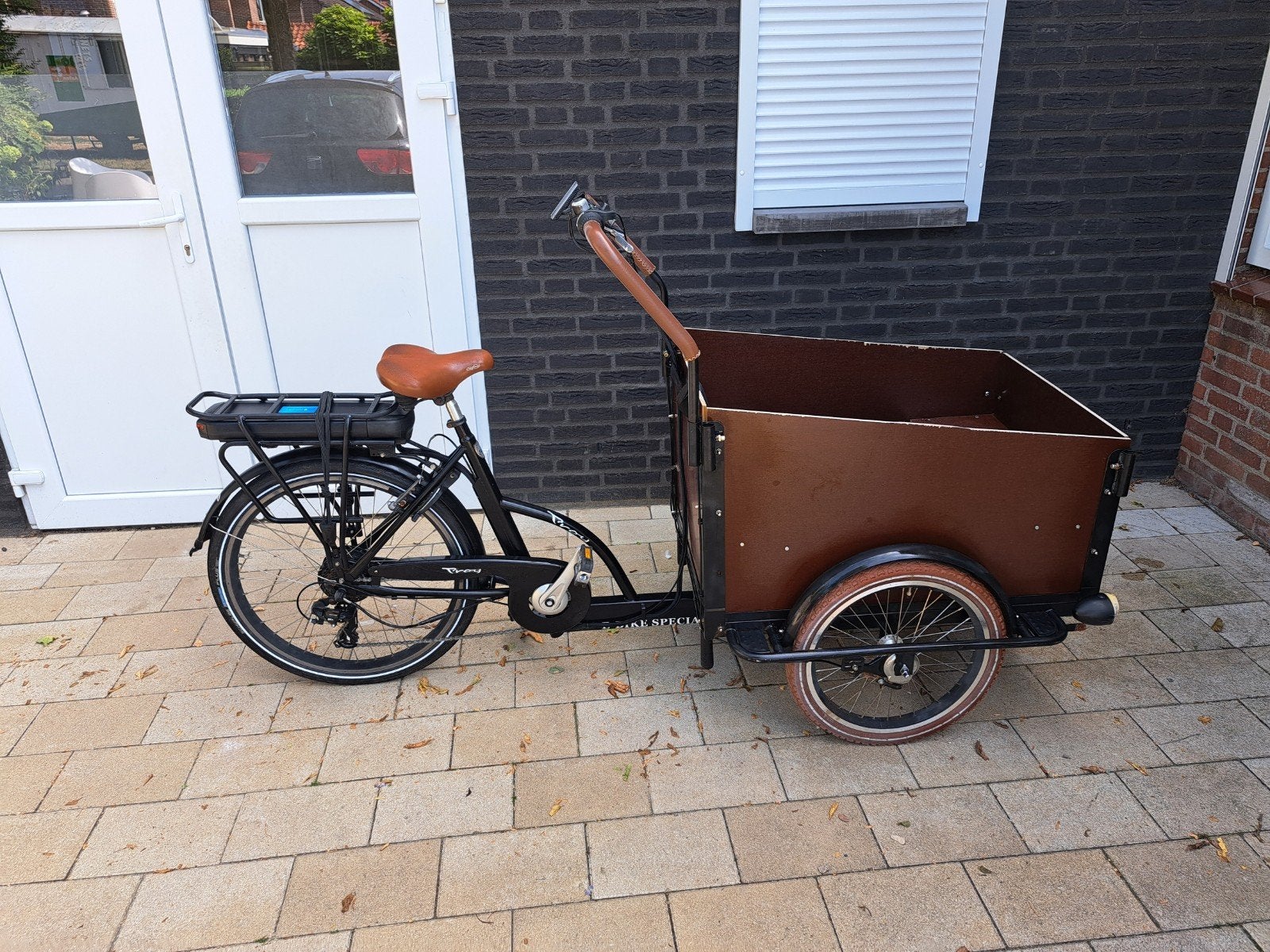 Troy E-bike Special Elektrische Bakfiets, Gebruikt, Goederen, Elektrisch, Ophalen