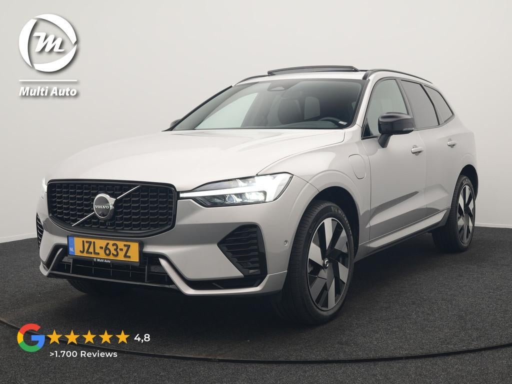 Volvo XC60 T6 AWD Plus Dark LONG RANGE PHEV 350pk Dealer O.H, Auto's, Automaat, Gebruikt, 4 cilinders, 1969 cc