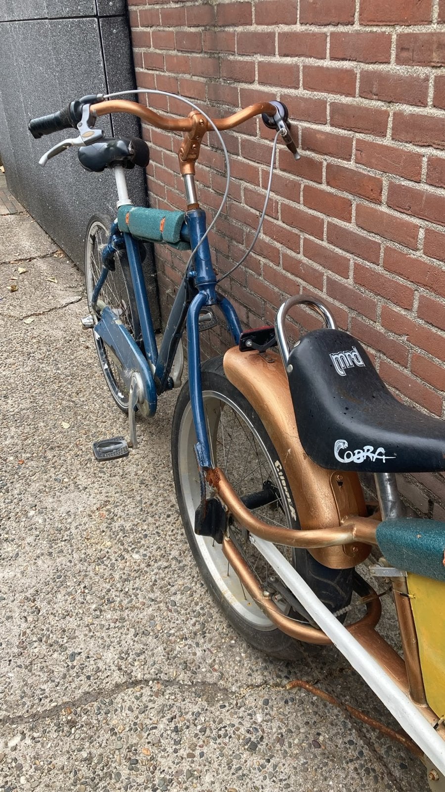 Unieke Chopper Fiets met Aangepast Design, Fietsen en Brommers, Ophalen, Gebruikt