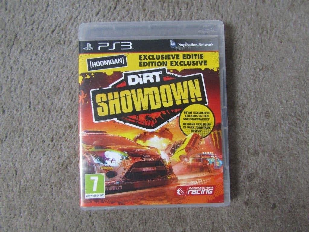Playstation 3 spel: Dirt Showdown, Spelcomputers en Games, Gebruikt, 1 speler, Racen en Vliegen, Ophalen of Verzenden