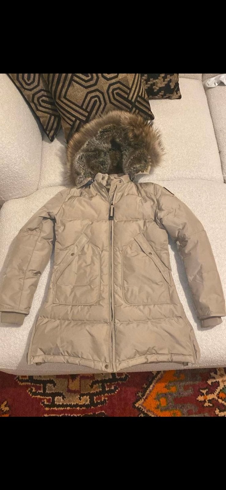 Parajumpers Long bear jas Masterpiece series - Young Medium, Kleding | Dames, Ophalen of Verzenden, Zo goed als nieuw, Maat 38/40 (M)