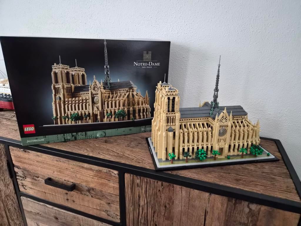 Notre dame Inc verlichting., Lego, Compleet, Architecture, Ophalen of Verzenden