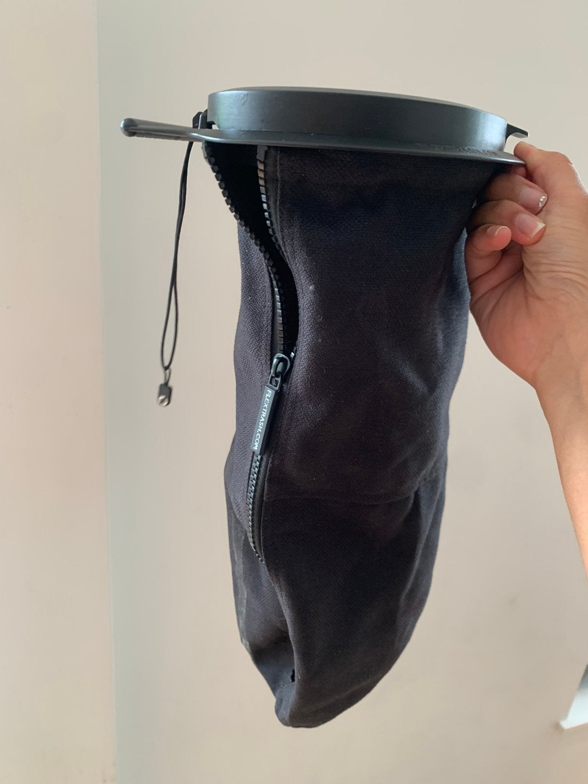 Flextrash | Small | 3 Liter | Boldly Black incl Clip, Ophalen of Verzenden, Zo goed als nieuw
