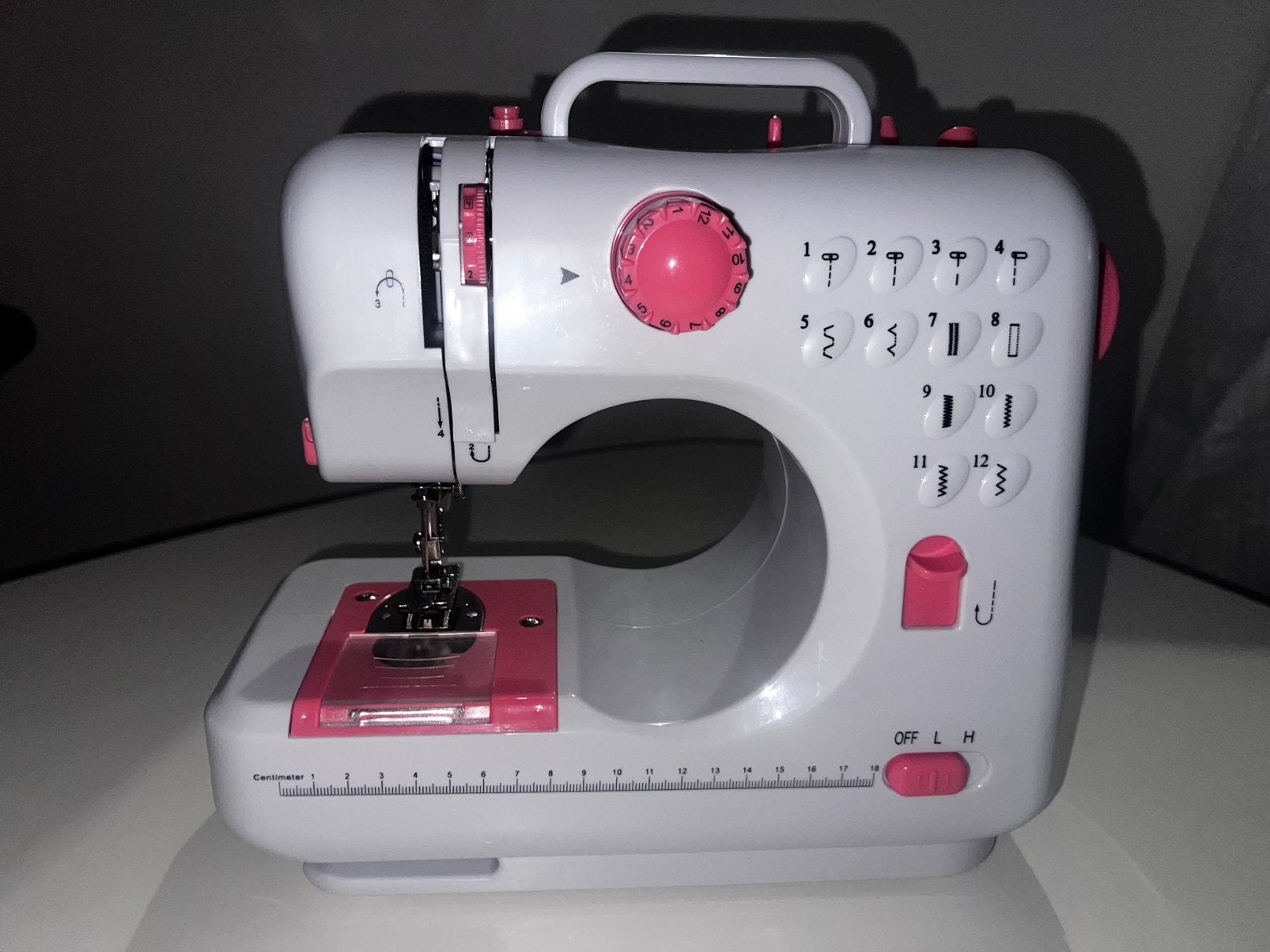 2x compacte naaimachine – Avec Love2Craft + Déluxa –, Ophalen of Verzenden, Zo goed als nieuw, Naaimachine