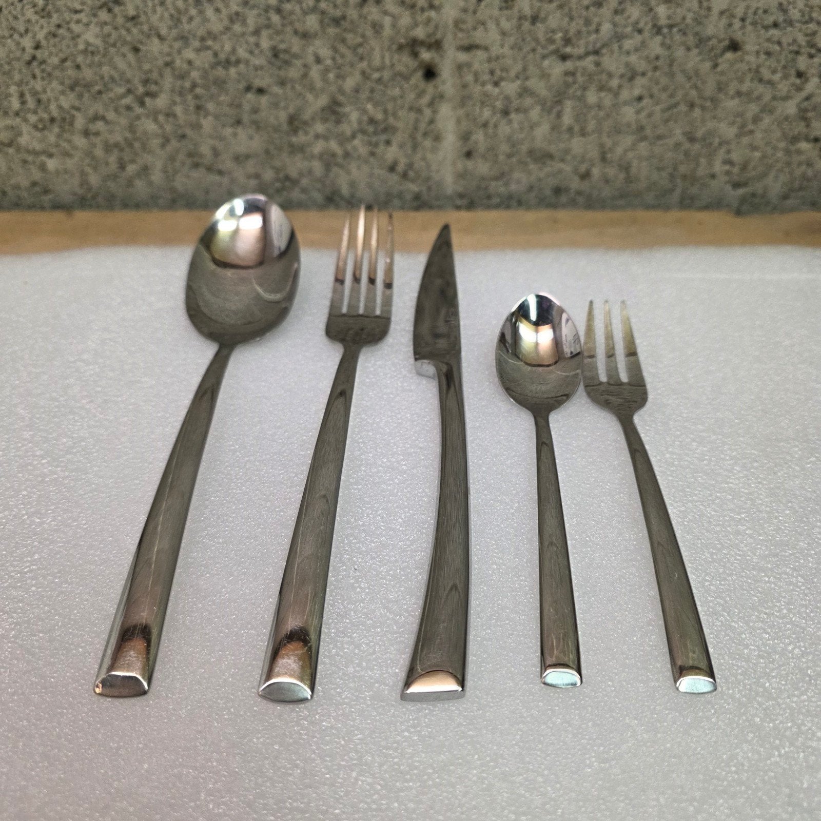 5-delige Bestekset - RVS - Modern Design ECHTWERK, Ophalen of Verzenden