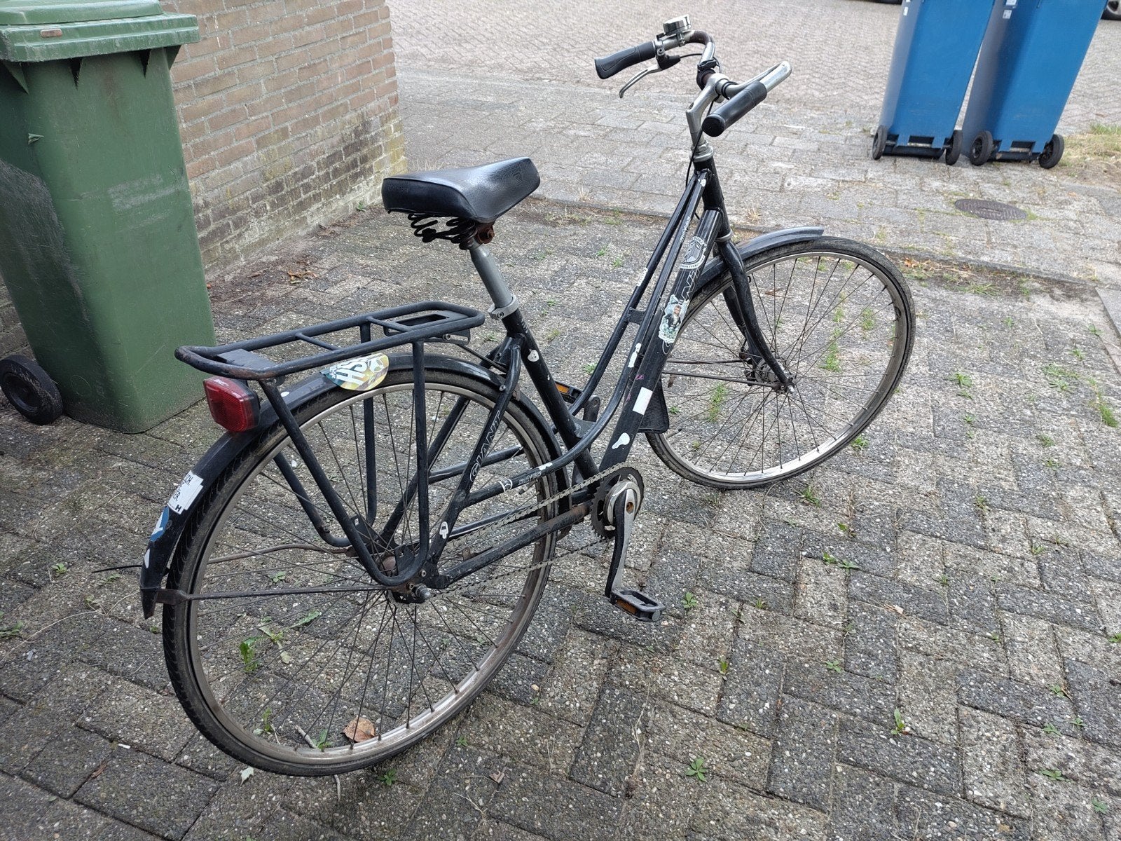 Fiets te koop, Fietsen en Brommers, Fietsen | Dames | Omafietsen, Ophalen, Gebruikt, Terugtraprem