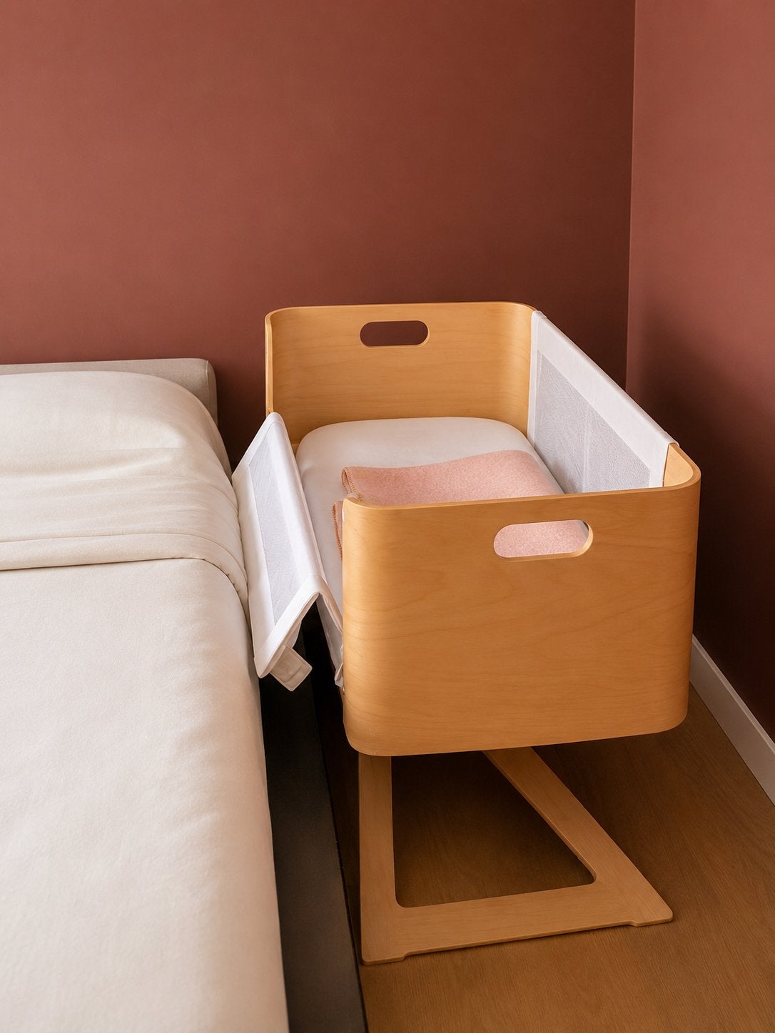 Bednest Co-Sleeper | Inclusief accessoires, Ophalen, Zo goed als nieuw, Minder dan 140 cm, Matras