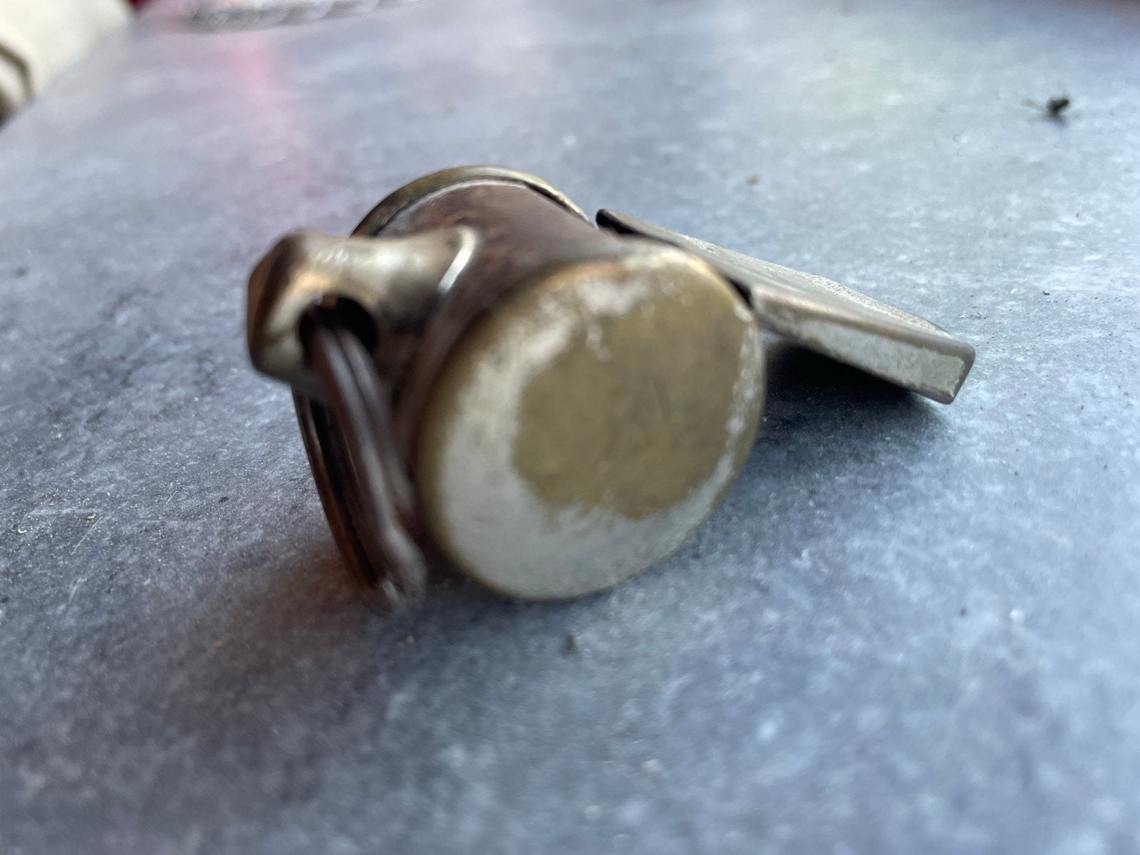 Sergeant-Majoors fluit, Vintage metalen fluit., Antiek en Kunst, Ophalen