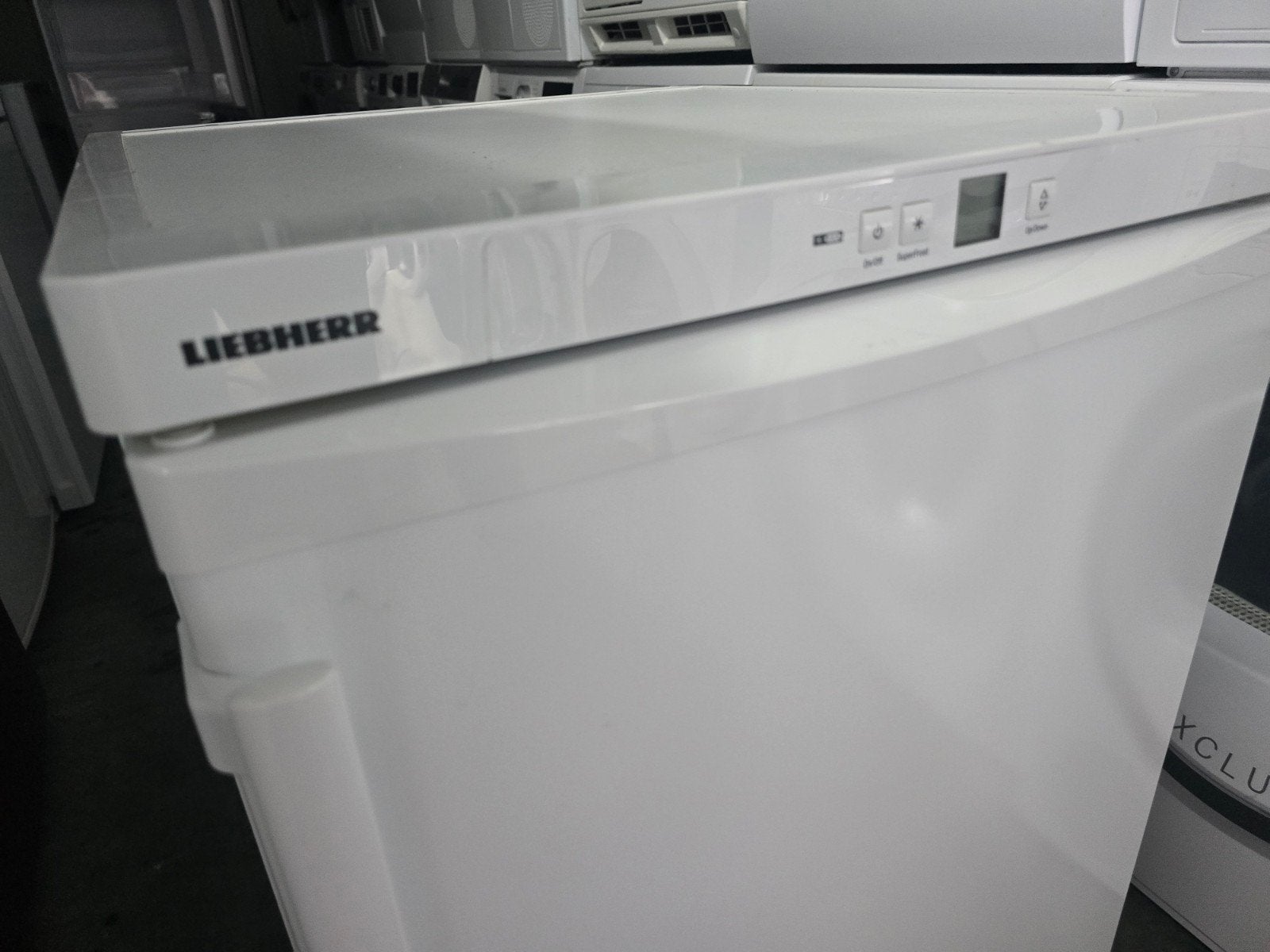 Prachtige Liebherr tafelmodel vriezer met 3 laden! Garantie, 85 tot 120 cm, Liebherr, Ophalen of Verzenden, Zo goed als nieuw