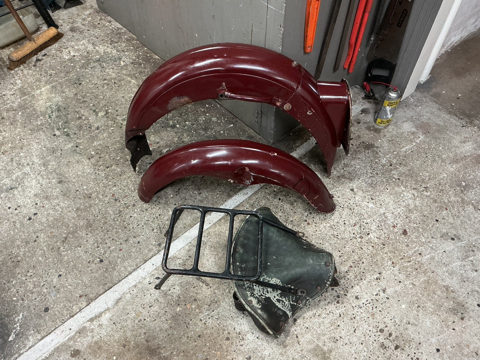 Onderdelen Matchless G3L 350, Ophalen