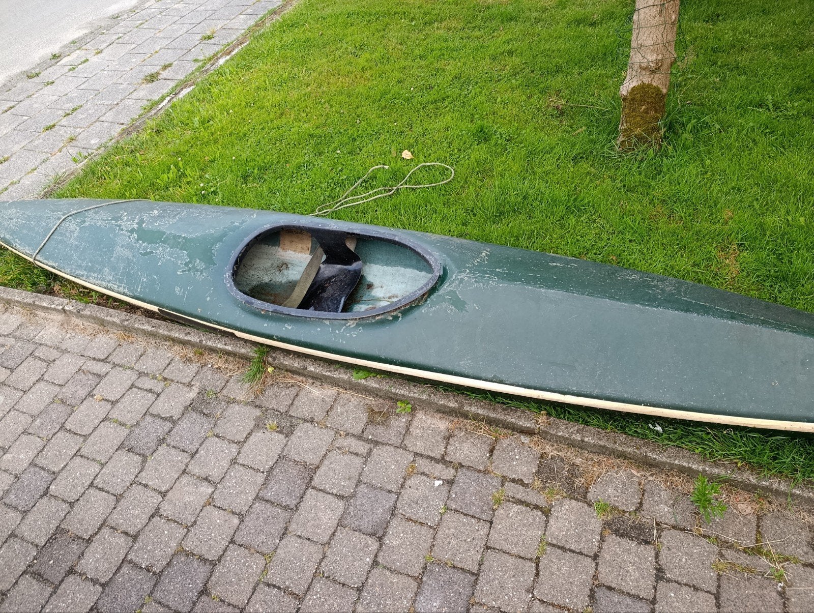 Gratis kajak 450cm, Watersport en Boten, Kano's, Ophalen, Gebruikt, Eén persoon, Kajak