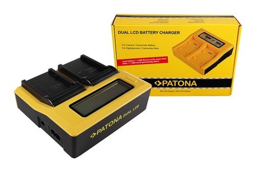 Dual LCD USB Charger Panasonic VW-VBD29 VWVBD58 VW-VBD58, Verzenden, Nieuw