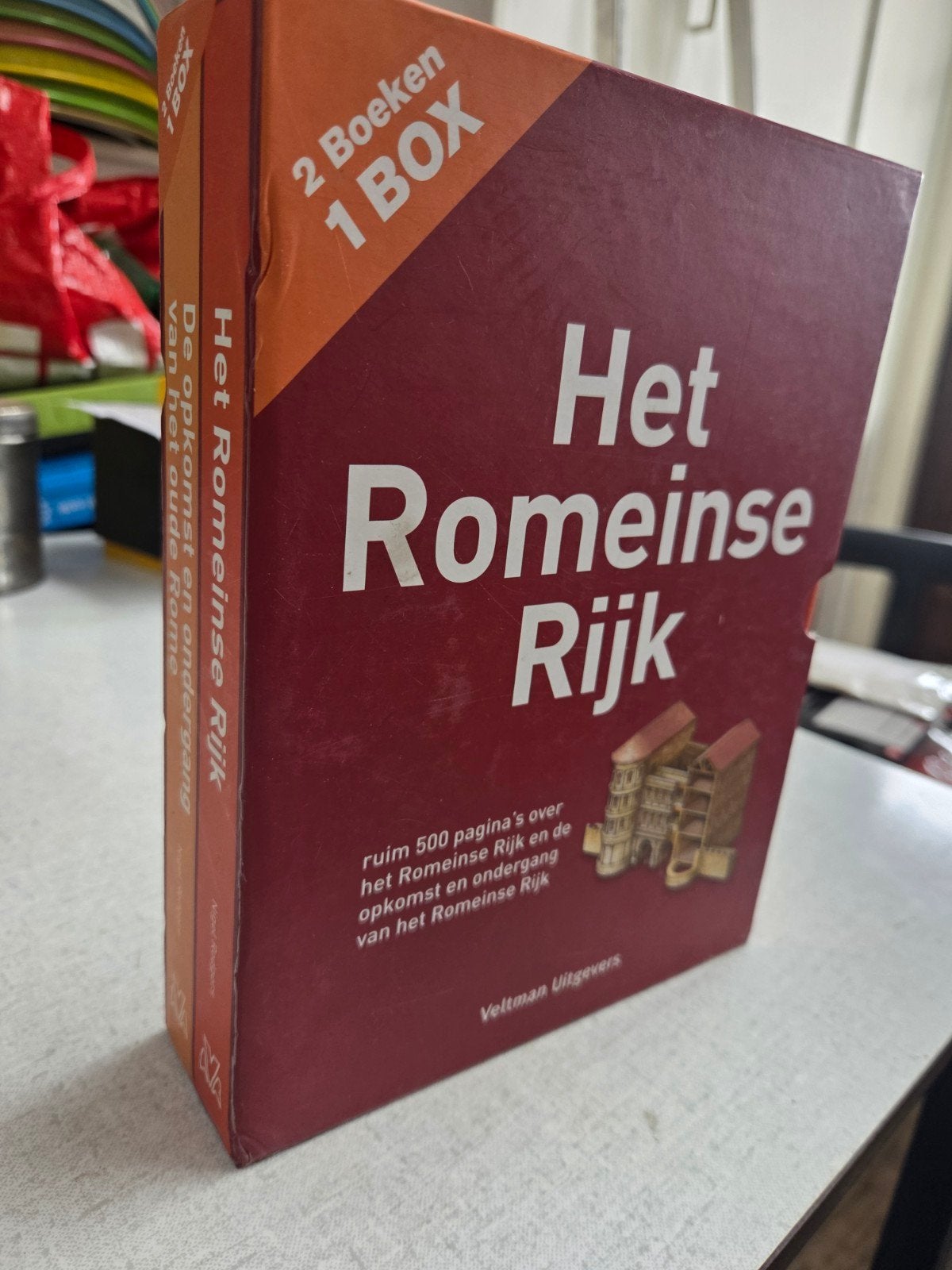 Het Romeinse Rijk Boekenbox (2 boeken) - Nigel Rodgers, Ophalen of Verzenden
