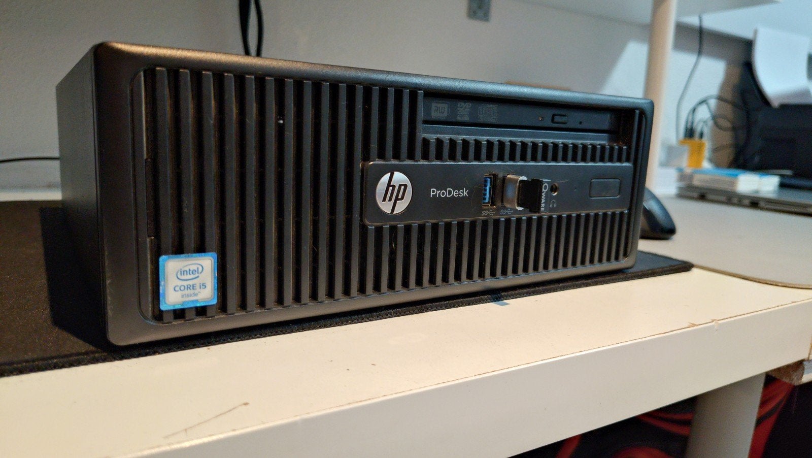 Compacte HP Desktop PC Win 11 + Office i5 8GB RAM 256GB SSD, Computers en Software, Ophalen, Gebruikt, 8 GB, Intel Core i5-6500