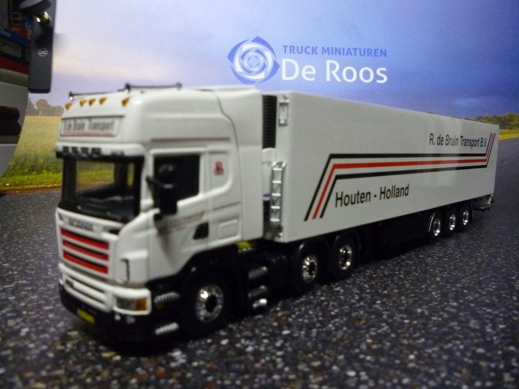 WSI Scania R. de Bruin, Hobby en Vrije tijd, Modelauto's | 1:50, Ophalen of Verzenden, Nieuw, Bus of Vrachtwagen, Wsi