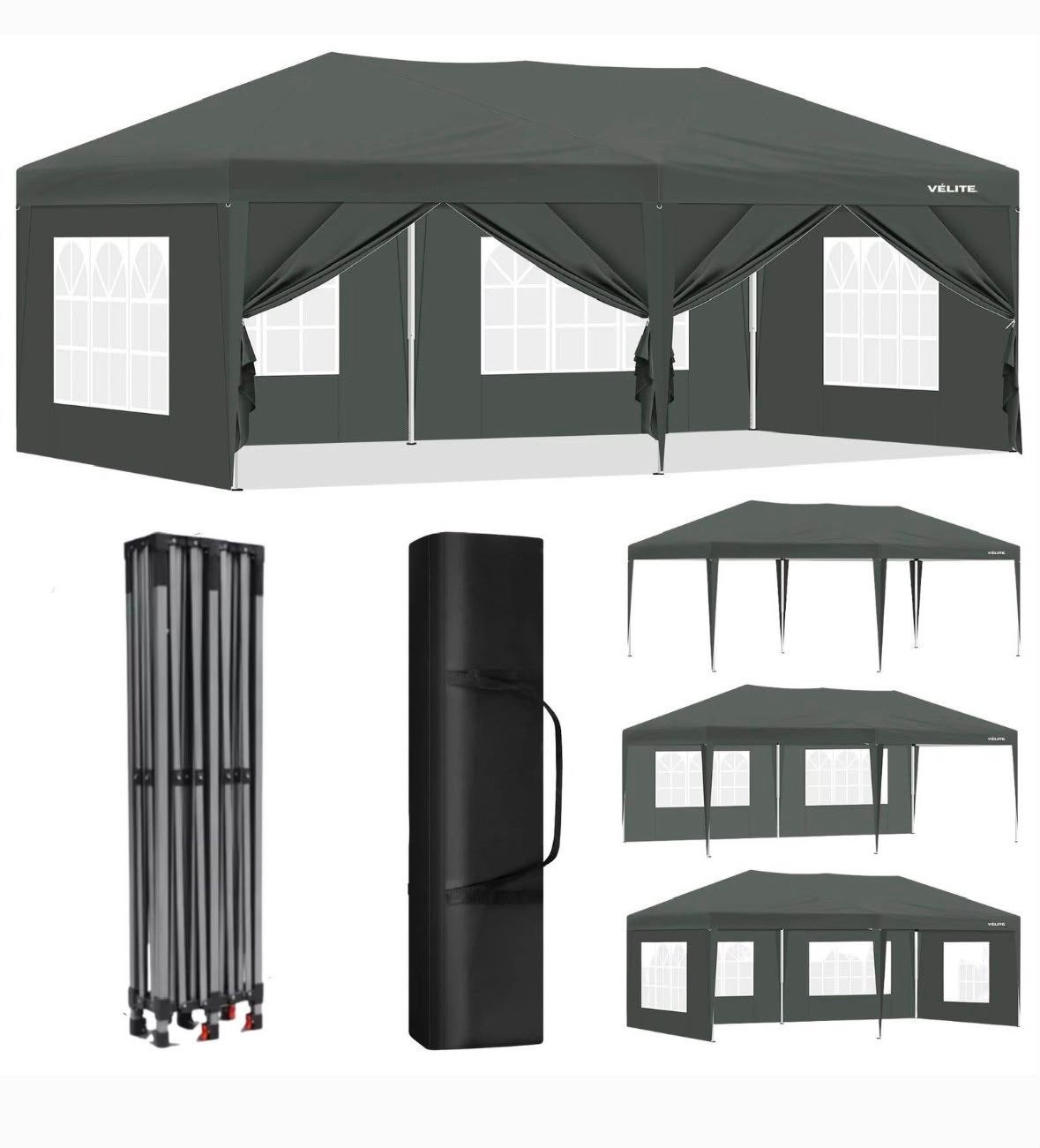 Te huur , easy up partytent 6 x 3 meter, Tuin en Terras, Partytenten, Ophalen, Opvouwbaar, Partytent, Minder dan 4 meter