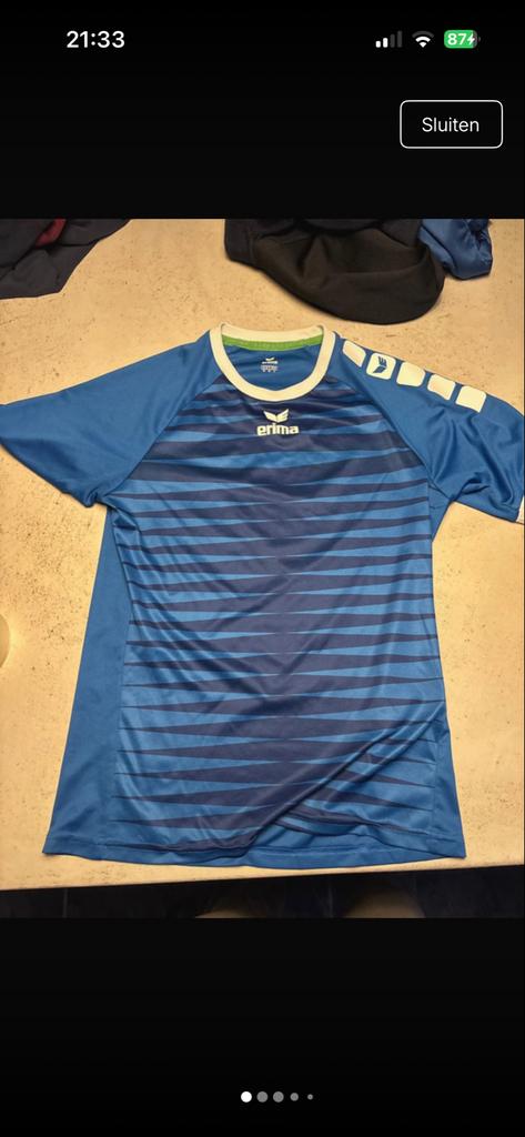 Volleybalkleding: shirt & schoenen, Ophalen of Verzenden, Zo goed als nieuw, Kleding