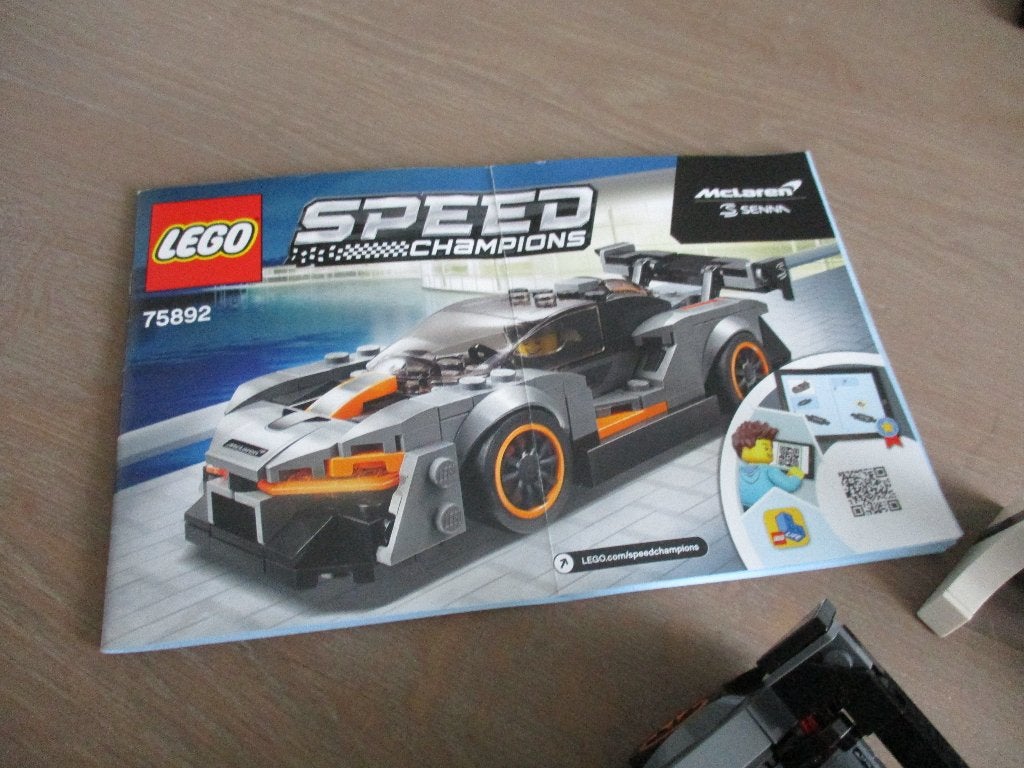 LEGO Speed Champions McLaren Senna - 75892, Ophalen of Verzenden, Gebruikt, Complete set, Lego