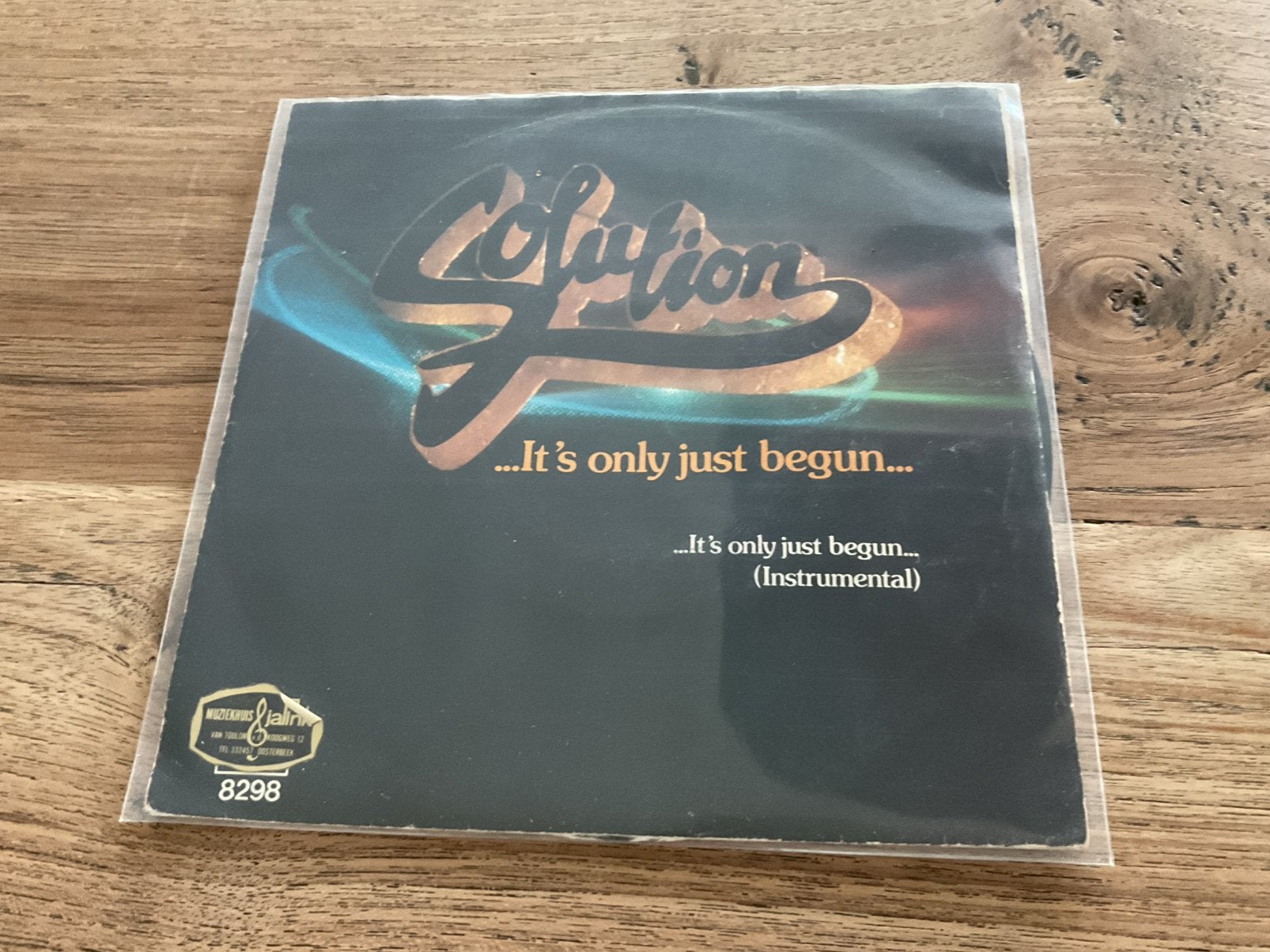Solution, It’s only just begun, Ophalen of Verzenden, 7 inch, Pop