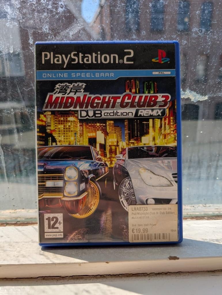 Midnight Club 3 Playstation 2, Gebruikt, 1 speler, Racen en Vliegen, Ophalen of Verzenden