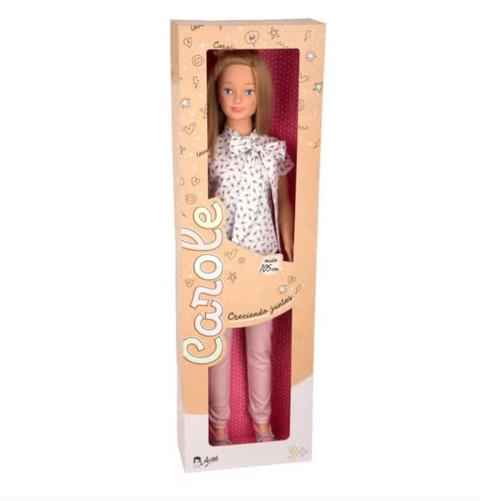 Arias Carole pop, 105 cm, Ophalen of Verzenden, Nieuw, Babypop