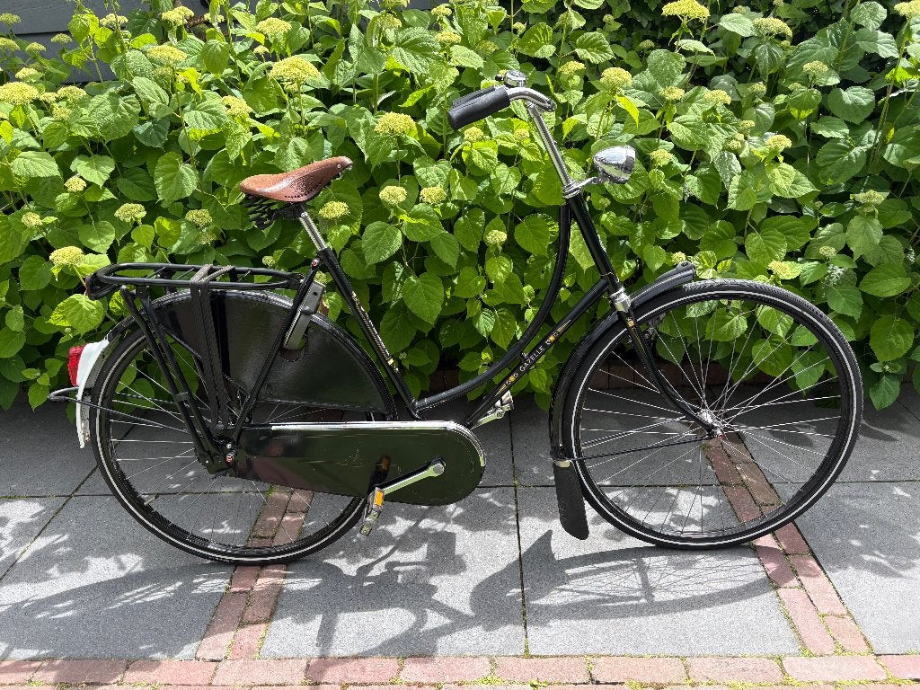Gazelle Tour Populair Omafiets, Fietsen en Brommers, Fietsen | Dames | Omafietsen, Ophalen, Terugtraprem, Gebruikt, 56 cm of meer