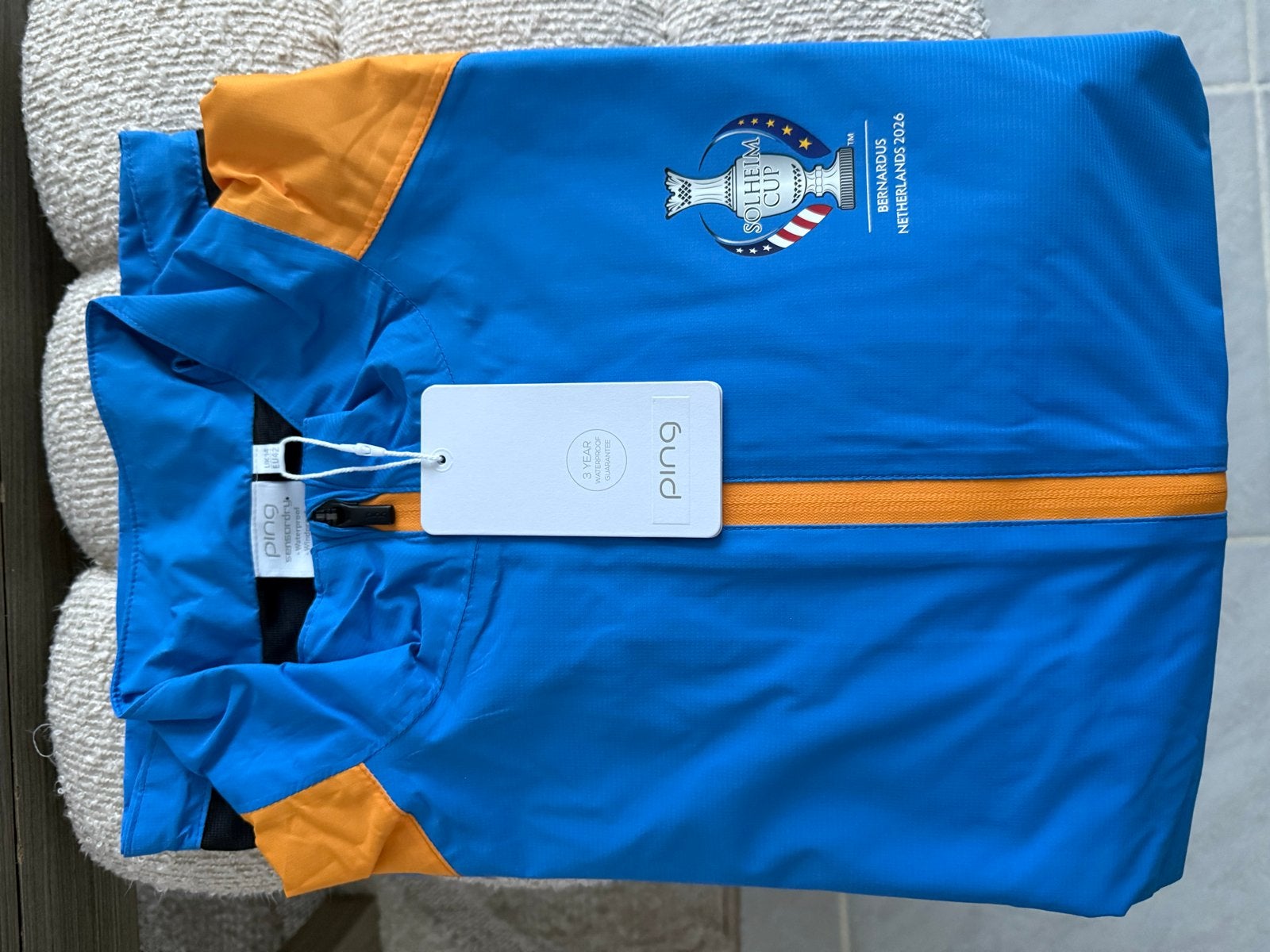Nieuwe Ping Solheim Cup 2026 Golfjas - Bernardus, Ophalen of Verzenden, Nieuw