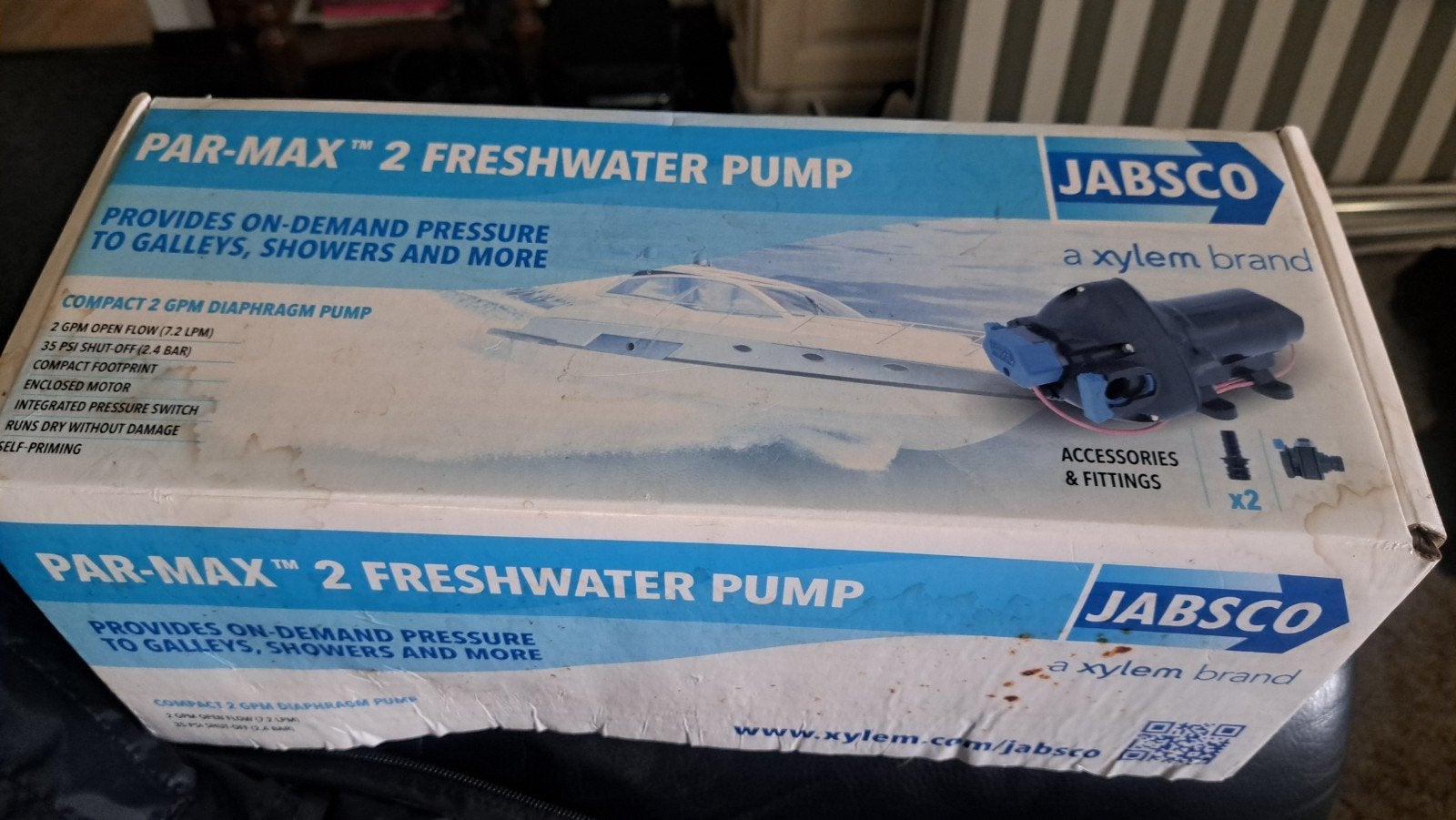 zoetwaterpomp 12/24 volt boot camper etc, Ophalen, Nieuw