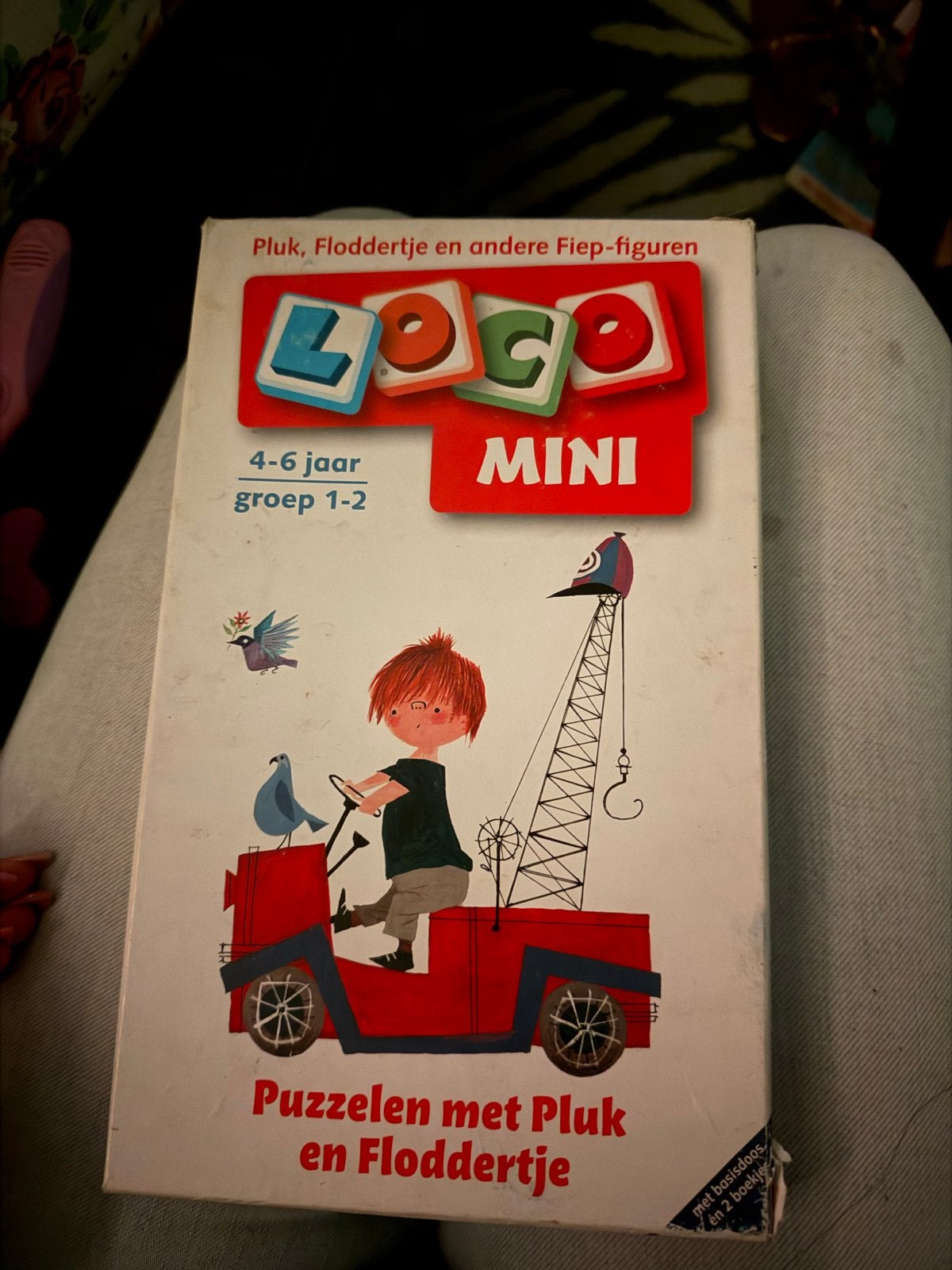 Loco Mini: Puzzelen met Pluk en Floddertje (4-6 jaar), Ophalen of Verzenden, Gebruikt, Puzzelen
