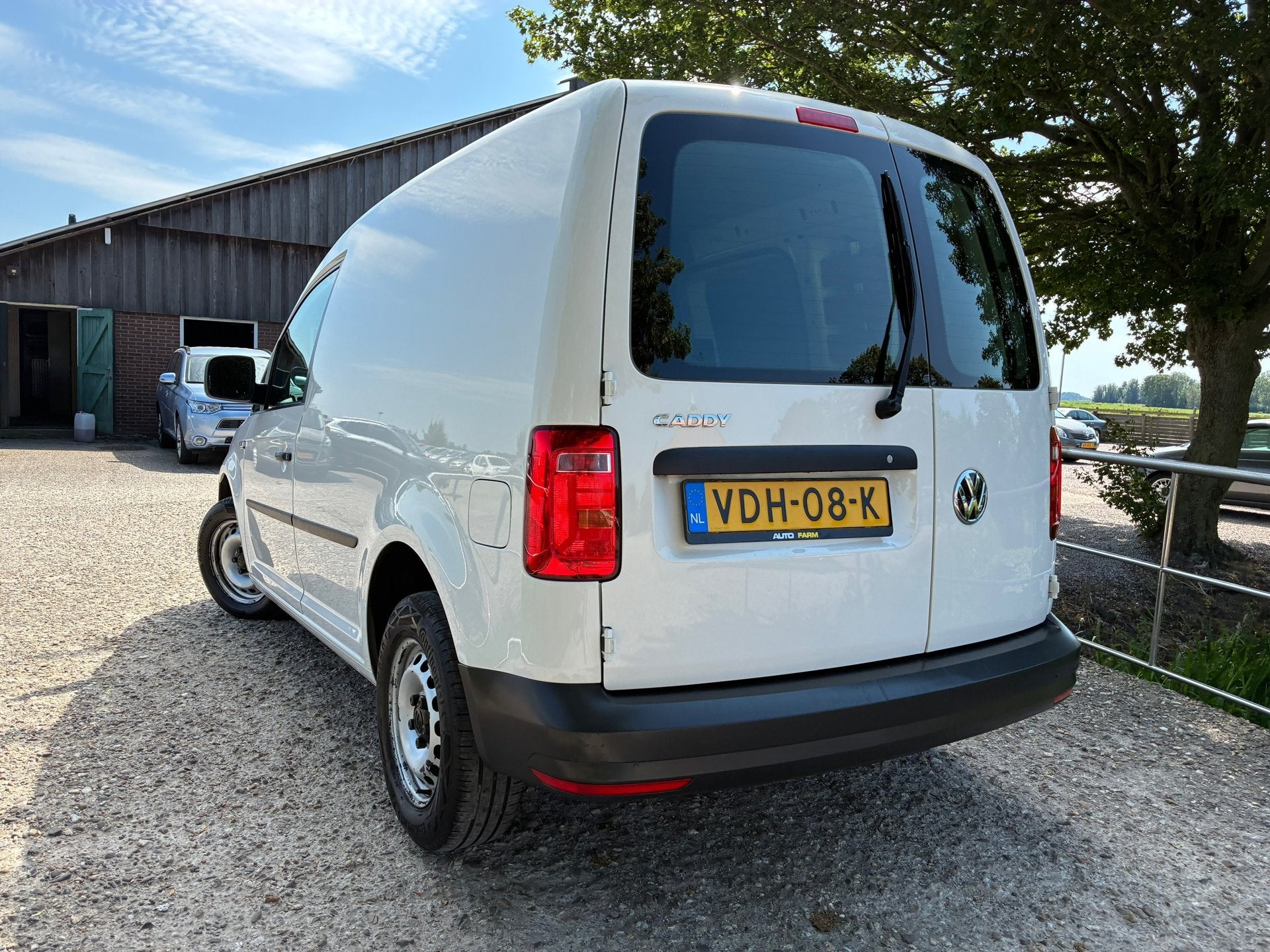 Volkswagen Caddy 2.0 TDI L1H1 BMT Trendline | Cruise + Airco, Gebruikt, 4 cilinders, Volkswagen, Wit