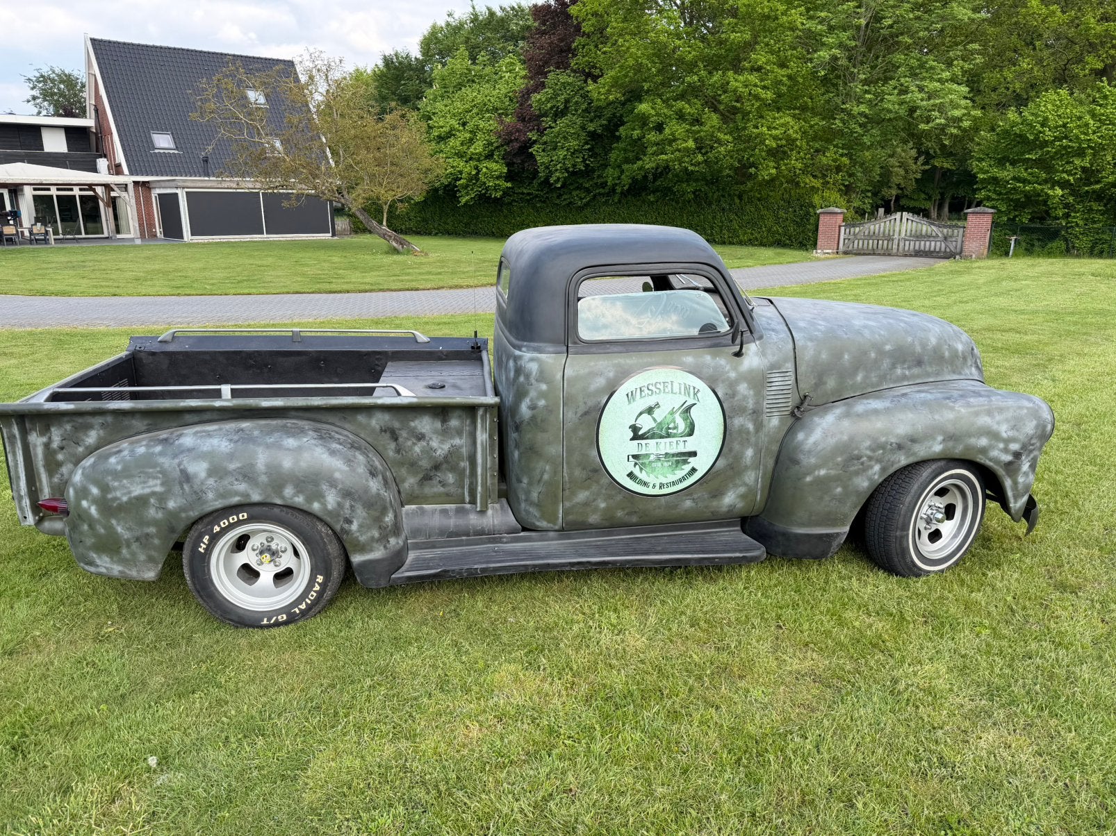 Chevrolet 3100, Auto's, Automaat, Achterwielaandrijving, Zwart, Chevrolet