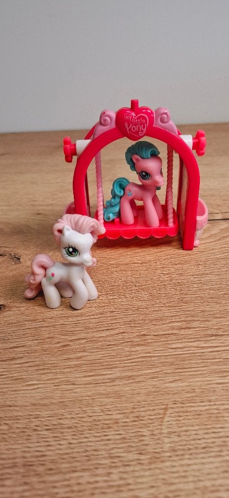 My little pony Swing set, Kinderen en Baby's, Speelgoed | My Little Pony, 1234road, Hasbro@info.nl, Gebruikt, Ophalen of Verzenden