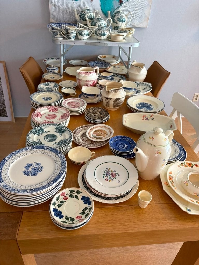 Partij los servies, Huis en Inrichting, Keuken | Servies, Ophalen, Gebruikt, Overige typen, Overige stijlen