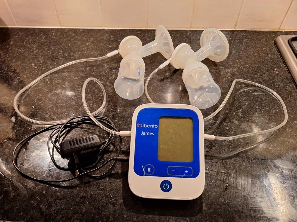 Libento James dubbele borstkolf - één kant defect, Kinderen en Baby's, Babyvoeding en Toebehoren, Gebruikt, Borstkolf, Ophalen of Verzenden