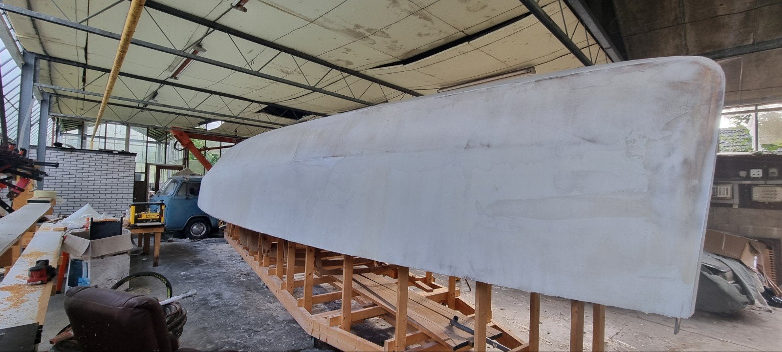 Onvoltooid project: 10 meter jacht romp, Watersport en Boten, Ophalen of Verzenden