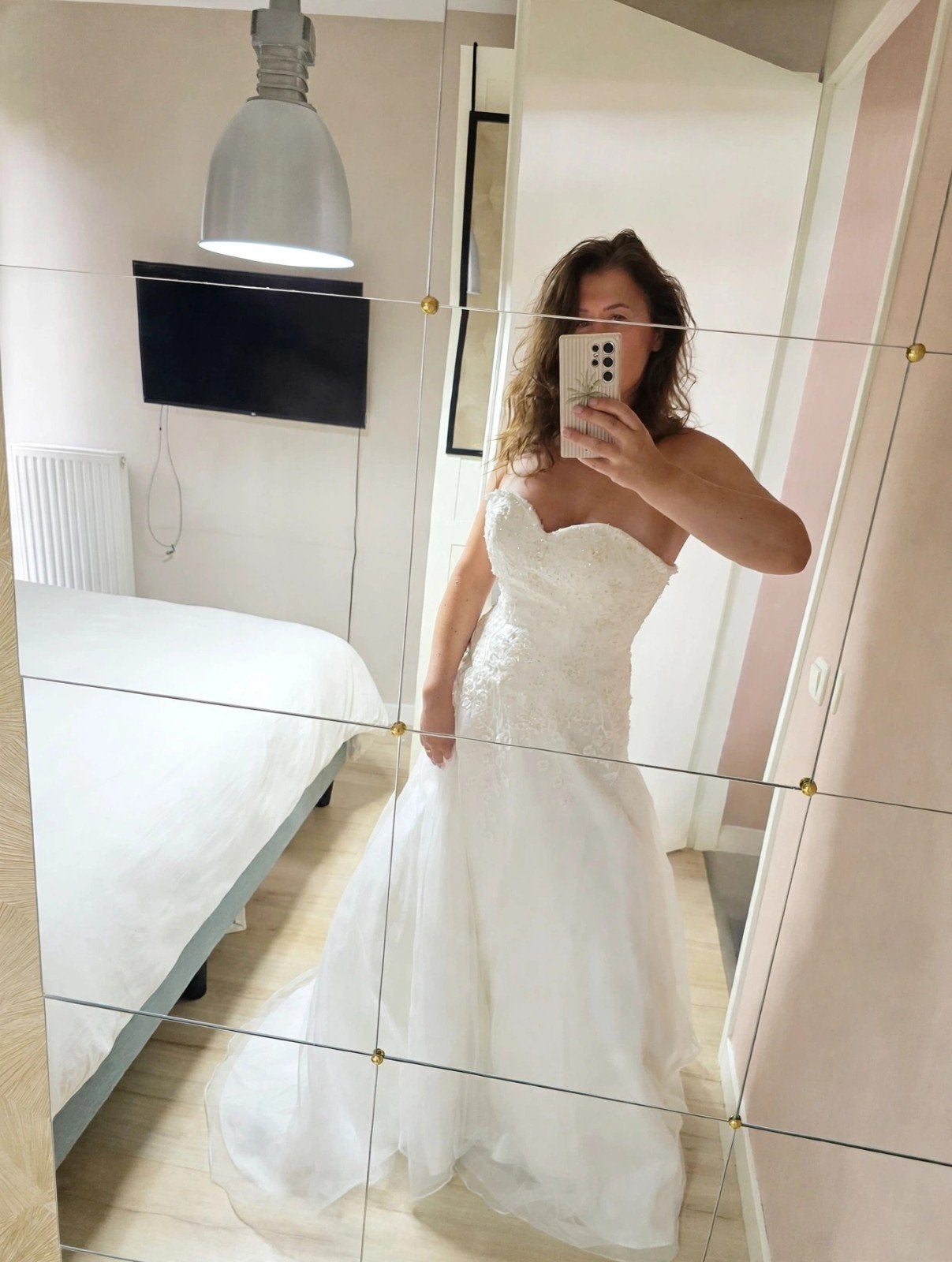Prachtige strapless trouwjurk merk Gala Design..Maat 36, Kleding | Dames, Trouwjurk, Wit, Nieuw, Ophalen of Verzenden
