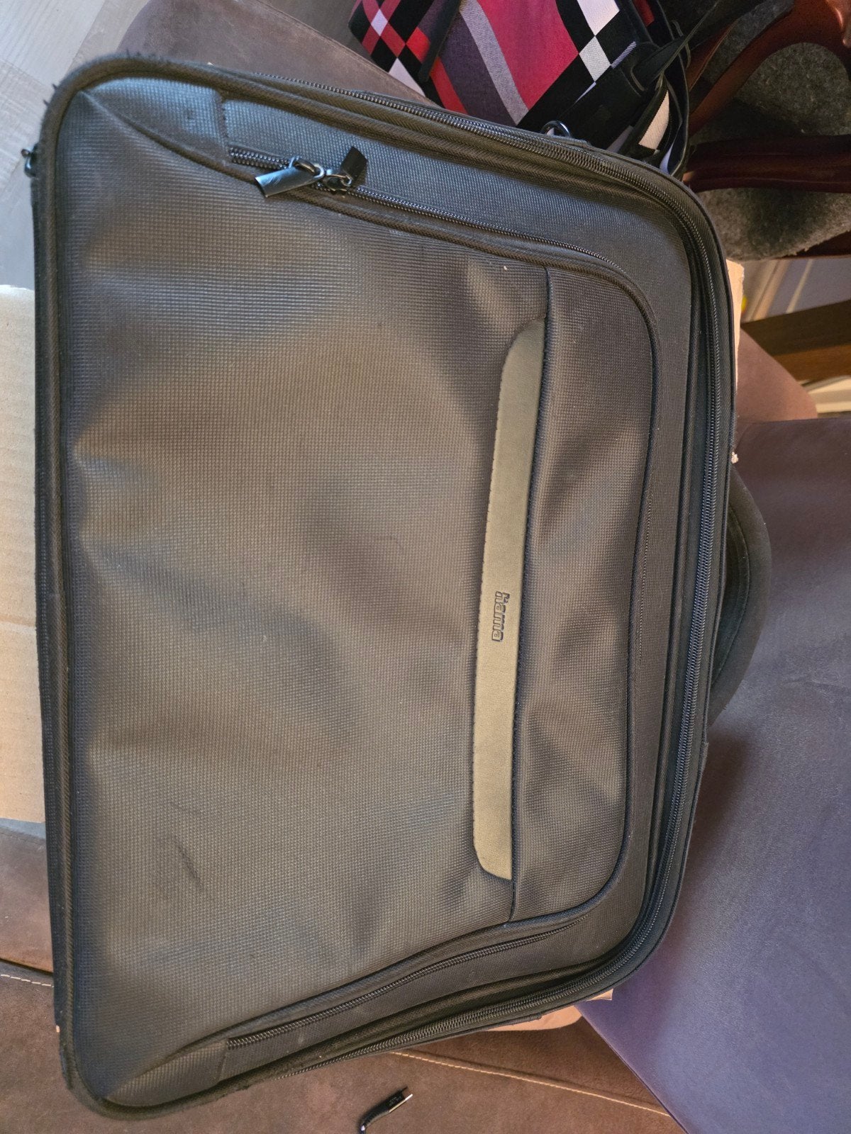 Hama Laptoptas / Aktetas - Zwart, Computers en Software, Ophalen of Verzenden, Gebruikt, Overige typen