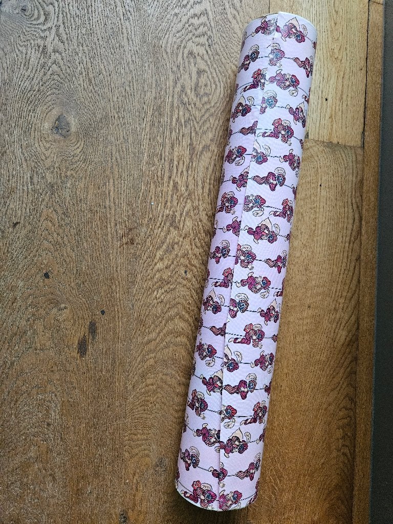 Pieten rol cadeaupapier (toonbankrol)voor op vintage houder, Antiek en Kunst, Ophalen of Verzenden