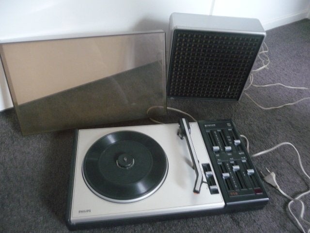 Platenspeler Philips 714, Audio, Tv en Foto, Ophalen, Niet werkend, Platenspeler, Philips
