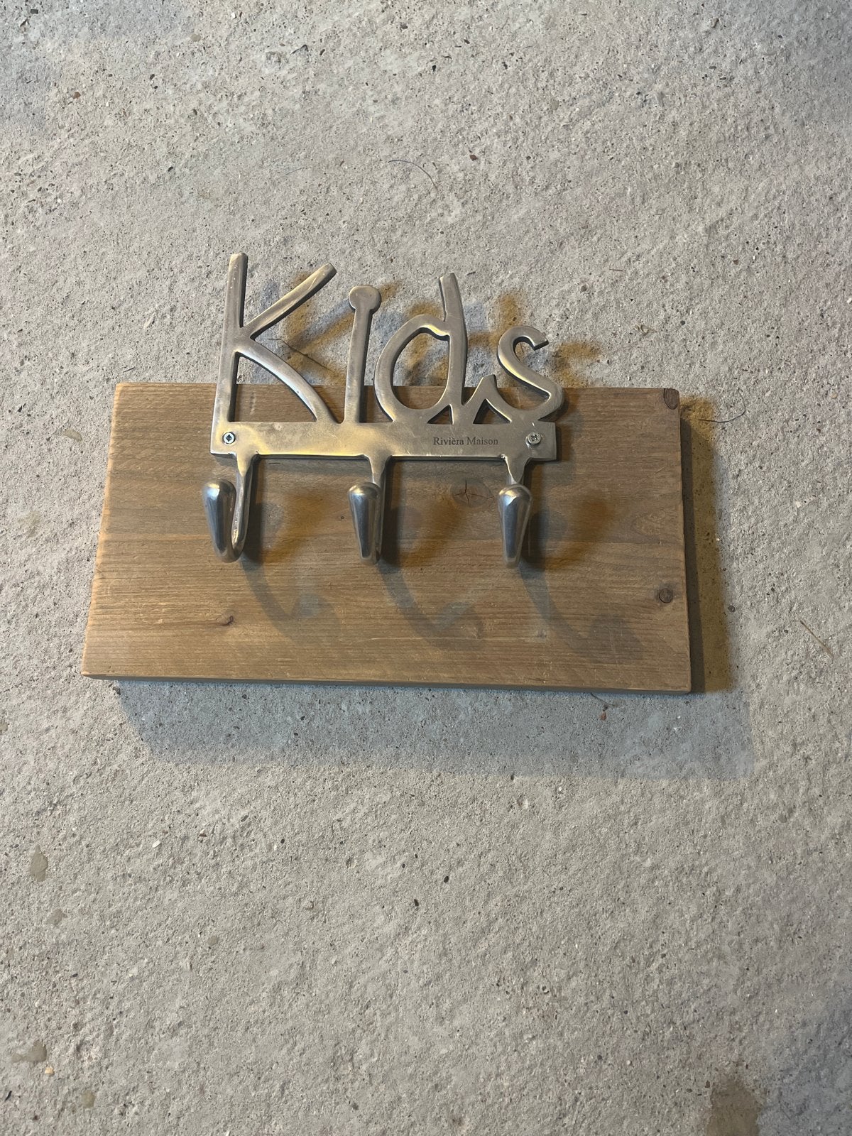 Riviera Maison Kids Wandkapstok met 3 haken, Gebruikt, Ophalen of Verzenden, Minder dan 100 cm, Kinderkapstok
