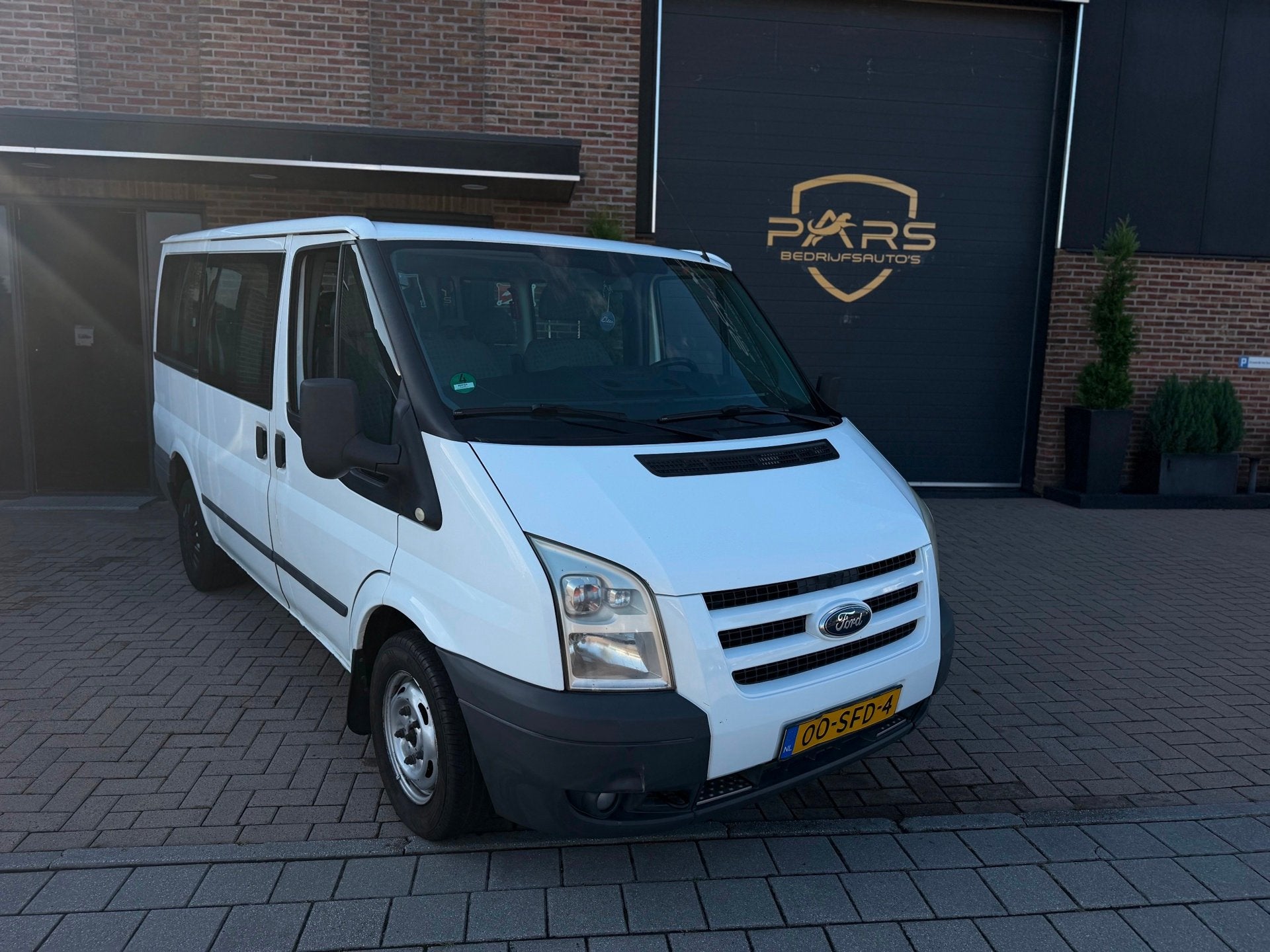 Ford Transit Kombi 300S 2.2 TDCI SHD 9 Persoons Airco Cruise, Euro 5, Gebruikt, Electronic Stability Program (ESP), Wit