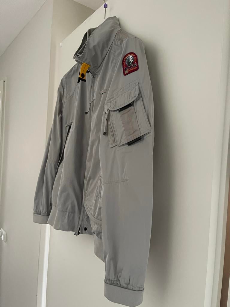 Parajumpers Masterpiece Jas - Lichtgrijs - Maat XL, Ophalen of Verzenden, Zo goed als nieuw, Maat 56/58 (XL), Grijs